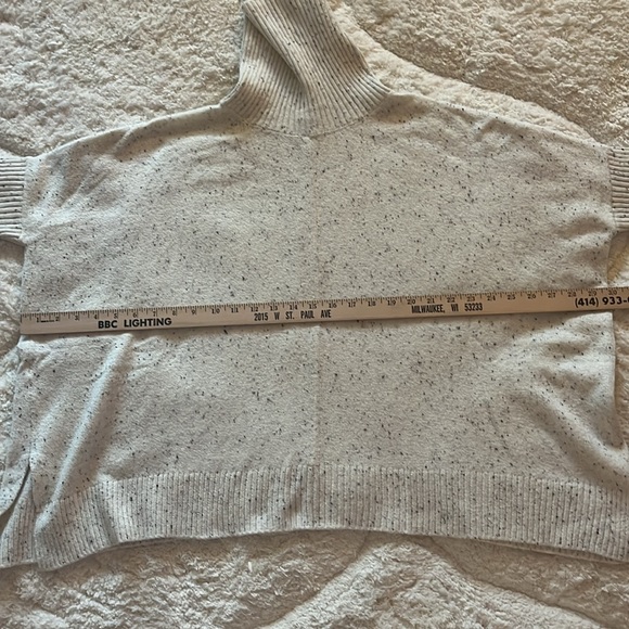 Loft poncho sweater. Petite small. Like new! - Picture 6 of 7